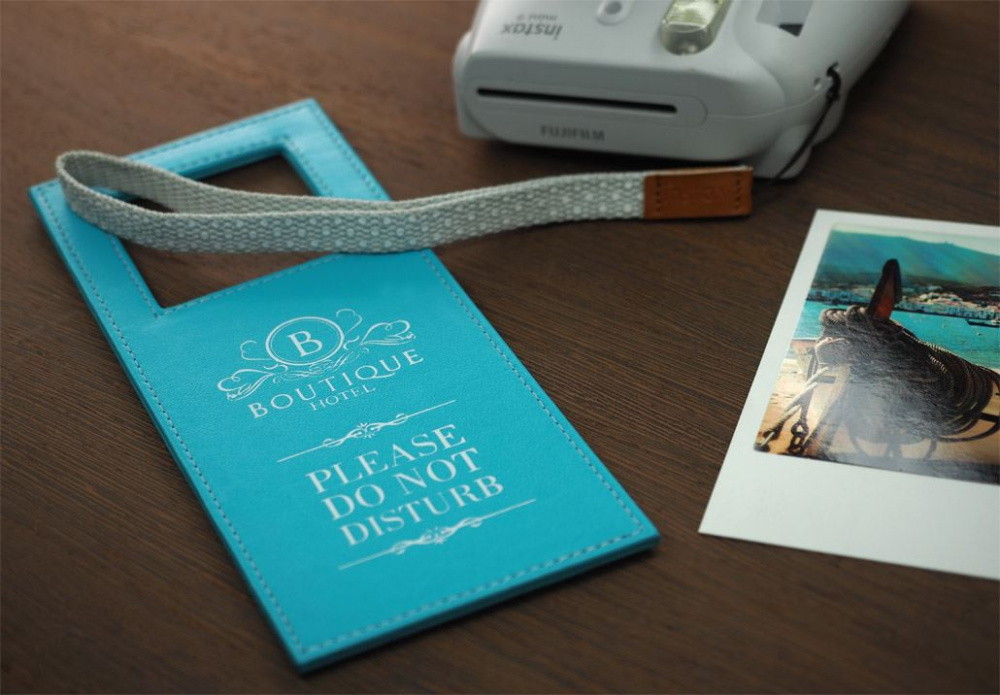 Logo trade promotional giveaways picture of: DND door sign 1110119